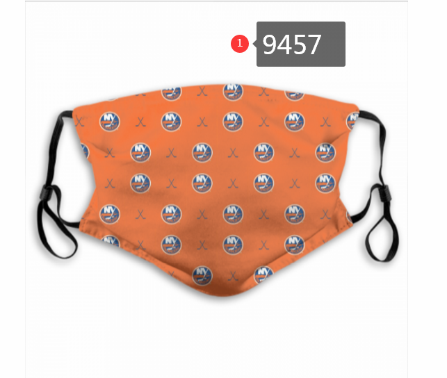 New 2020 NHL NEW York Islanders  Dust mask with filter